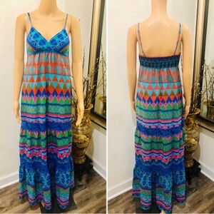 Flying Tomato multicolor maxi dress S